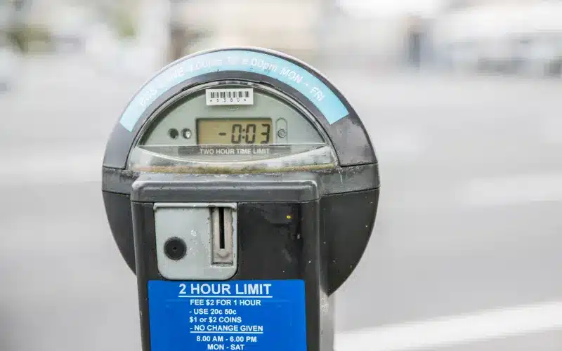 紐西蘭簡易投幣式停車費收費機
